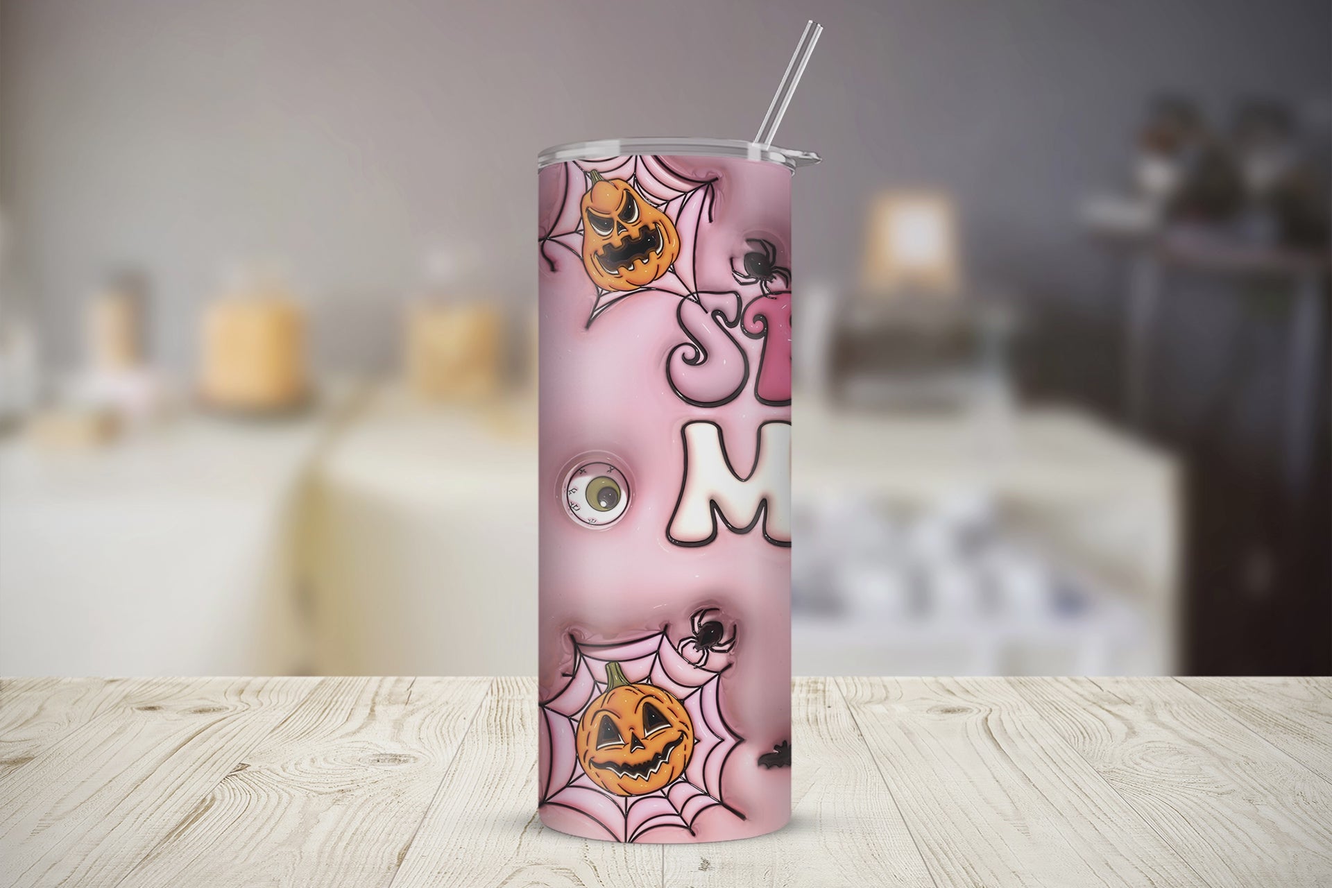 Witchy Mama Seamless 20z Tumbler Graphic by Susandesign · Creative Fabrica